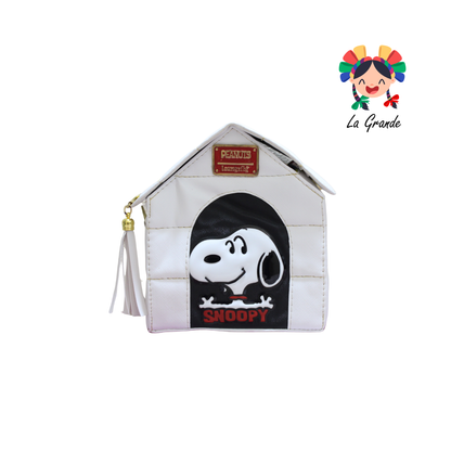 013 Perrito LUCCIANA Bolsa Casita  Casual Animada En Color Blanco para Niña y Dama