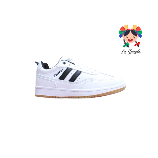 548 APT Blanco Negro Tenis Casual para Dama y Joven