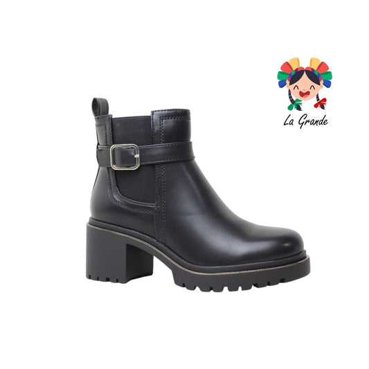 2811 WILDCAT Negro Napa Bota Casual para Dama