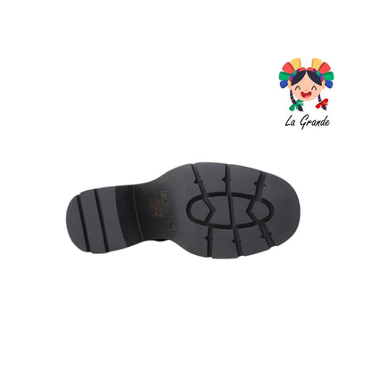 2813 WILDCAT Negro Napa Bota Casual para Dama