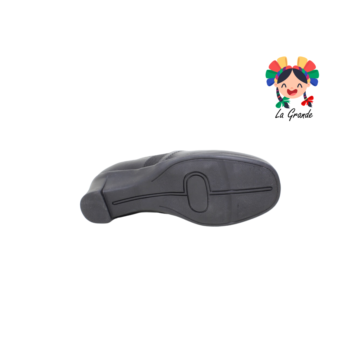 2823 DOMINIQ Negro Piel Zapato de Vestir Dama