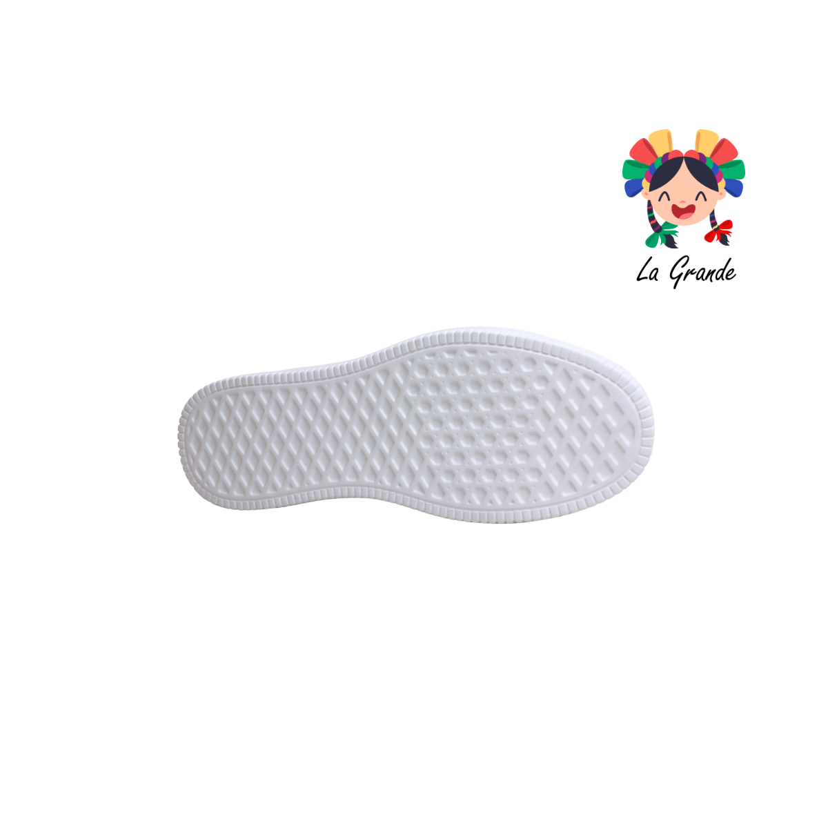 T506-4 DANIELS Blanco Rosa Lumino Tenis Casual para Dama