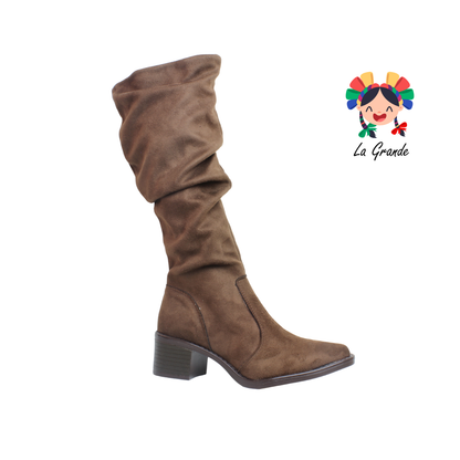 1460 GIO VANNYS Madera Durazno Bota Alta para Dama