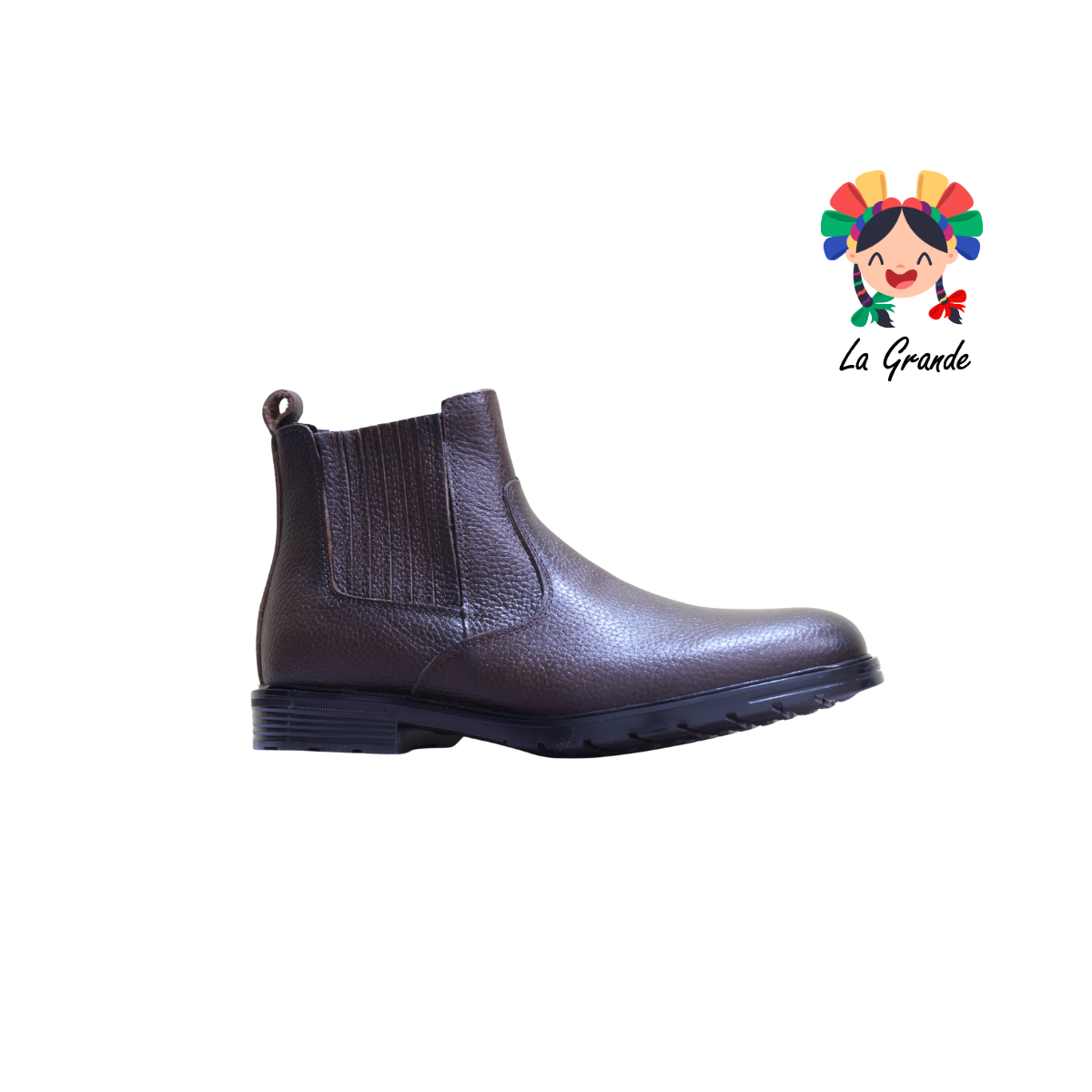 OCHO18-17 VIAKENTTO Brandy Piel Bota para Caballero