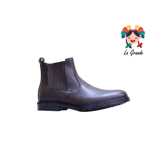OCHO18-17 VIAKENTTO Brandy Piel Bota para Caballero