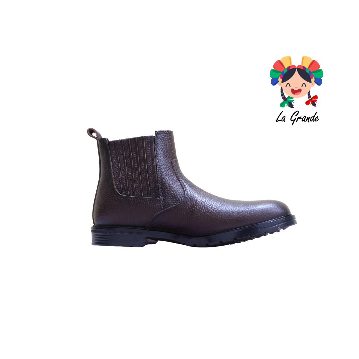 OCHO18-17 VIAKENTTO Brandy Piel Bota para Caballero