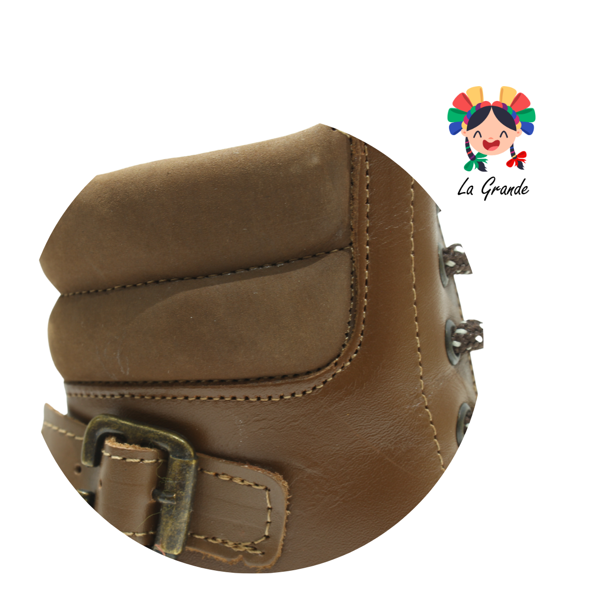 2869 DOGI Canela Piel Bota Casual para Niña y Dama