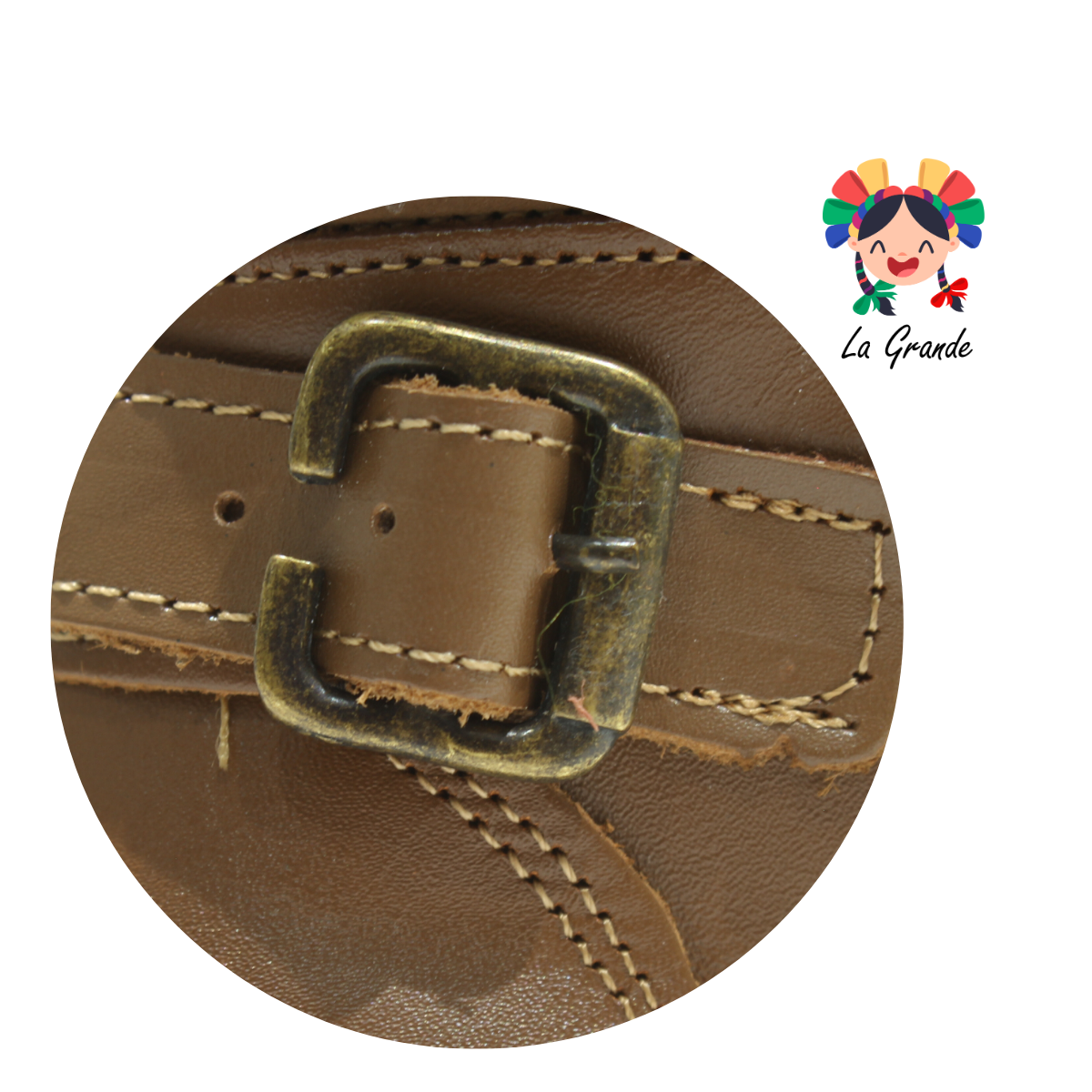 2869 DOGI Canela Piel Bota Casual para Niña y Dama