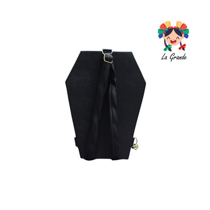 012 Eternidad LUCCIANA Ngo Bco Azul Bolsa Ataúd Casual para Niña y Dama