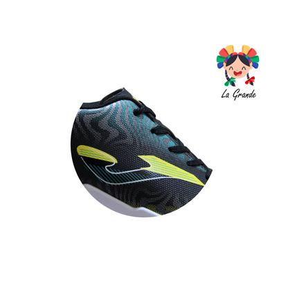 2401 JOMA Indoor Black Napa Tenis de Futbol para Joven