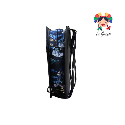 012 Eternidad LUCCIANA Ngo Bco Azul Bolsa Ataúd Casual para Niña y Dama