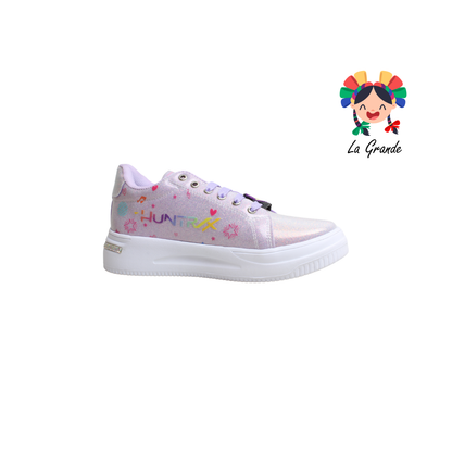 T506-2 DANIELS Lila Lumino Tenis Casual para Dama