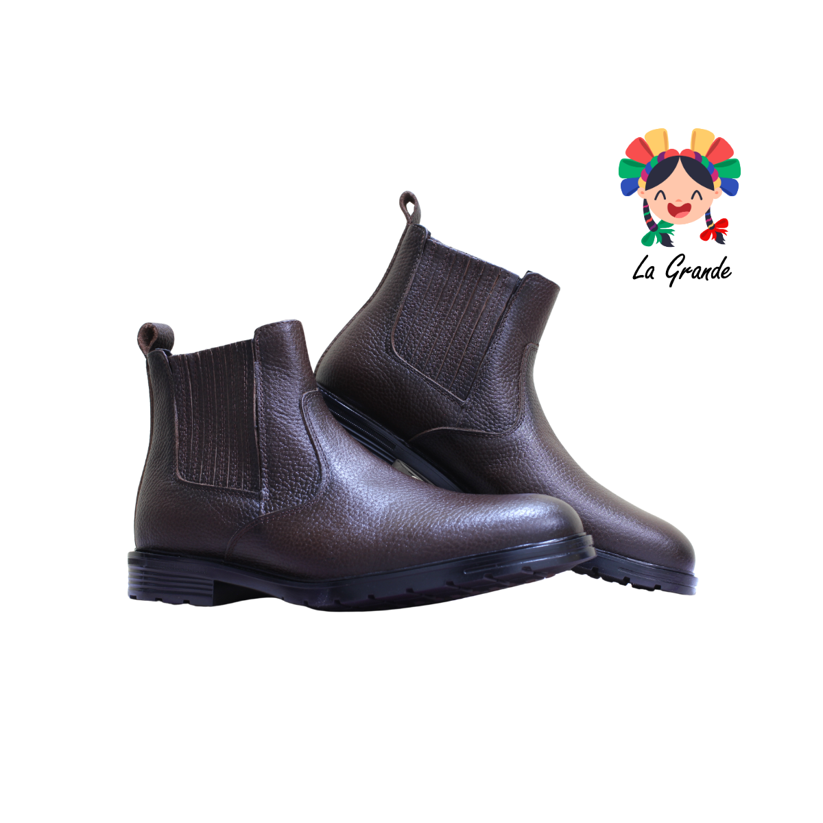OCHO18-17 VIAKENTTO Brandy Piel Bota para Caballero