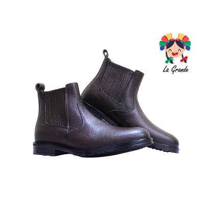 OCHO18-17 VIAKENTTO Brandy Piel Bota para Caballero