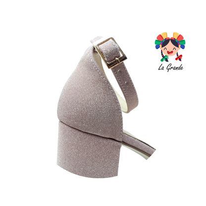 1165 KAROLINE Oro Rosa Persa Zapatilla para Dama