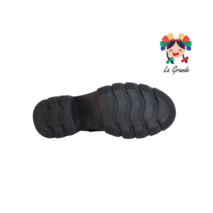 713 YUL Negro Charol Bota para Dama