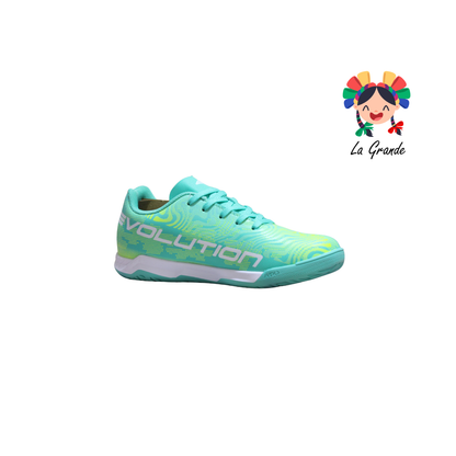 2415 JOMA Indoor Turquoise Napa Tenis de Futbol para Joven