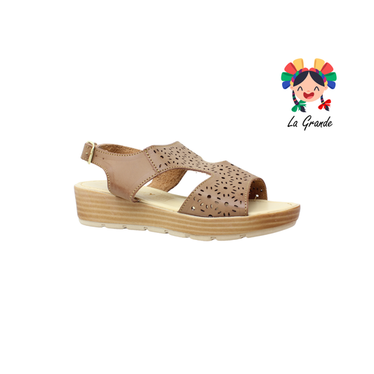 851 Lady Mary Adobe Huarache Casual para Dama