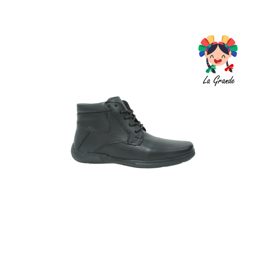 29020 YUYIN Negro Zapato Escolar para Niño