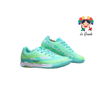 2415 JOMA Indoor Turquoise Napa Tenis de Futbol para Joven
