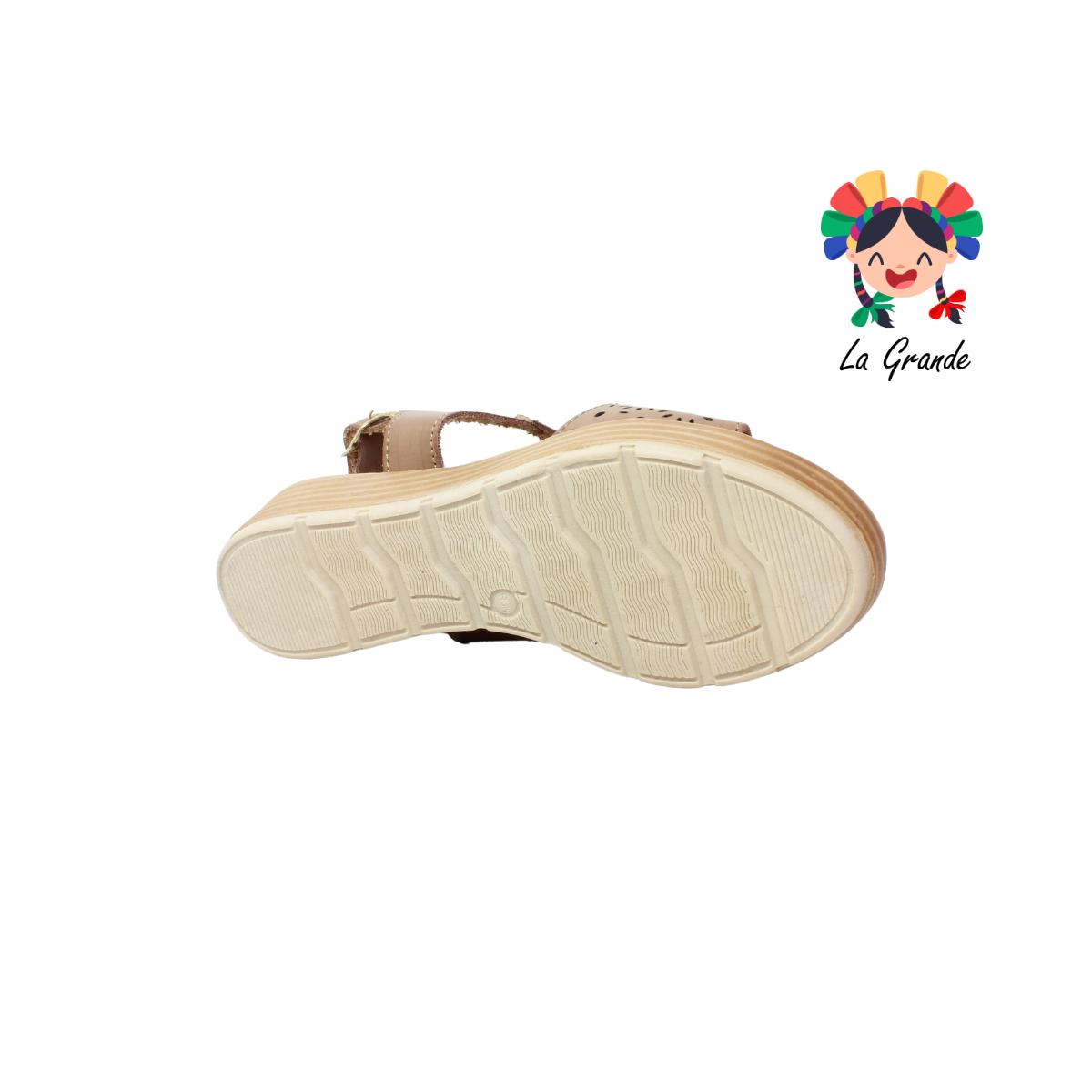 851 LADY MARY Adobe Huarache Casual para Dama