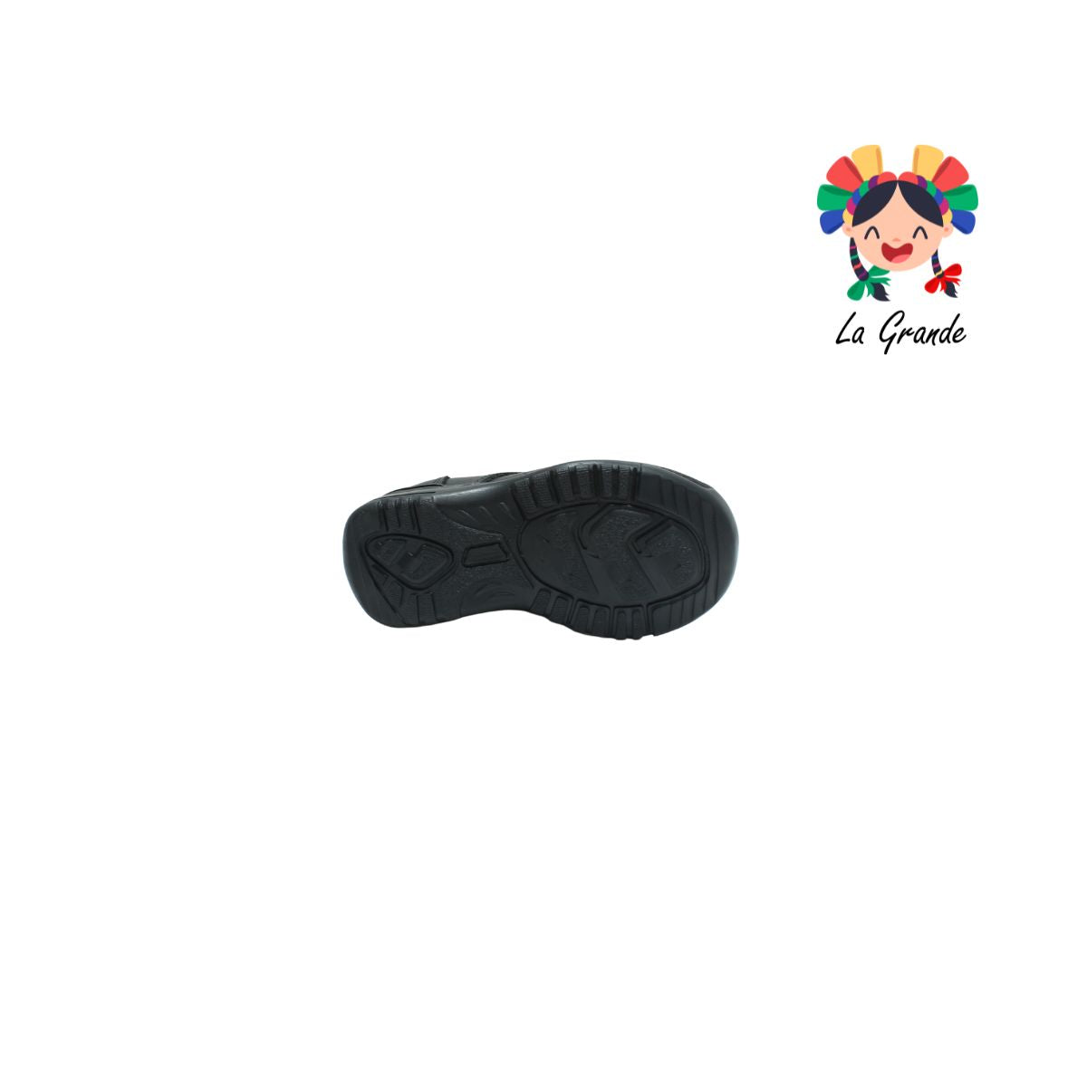 29151 YUYIN Negro Piel Zapato Escolar para Niño
