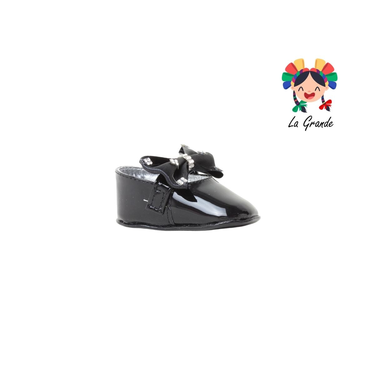 294 DAMITAS Negro Sintético Zapato Casual para Bebé