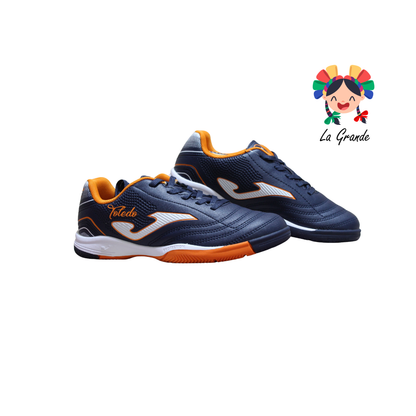 2503 JOMA Navy Blue Napa Tenis de Futbol para Joven