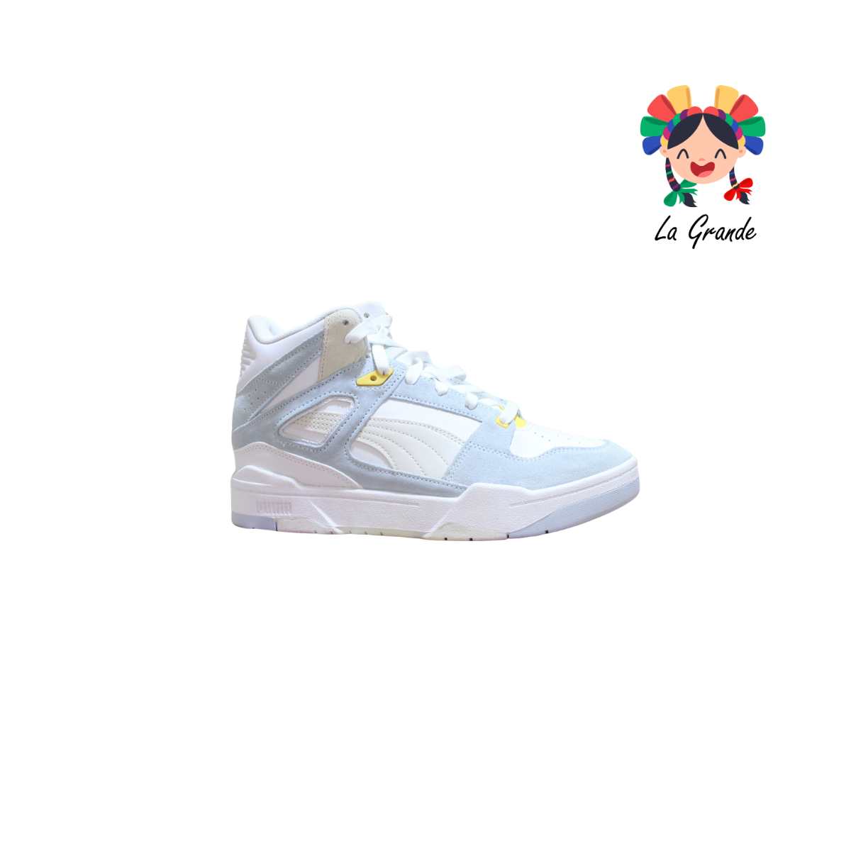 SLIPSTREAM HI-PM Bco Azul Pastel Tenis Casual Importado Original para Dama y Joven