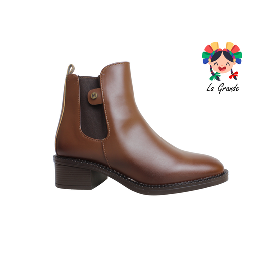 8202 MODEL´S Cognac Bota Casual para Dama