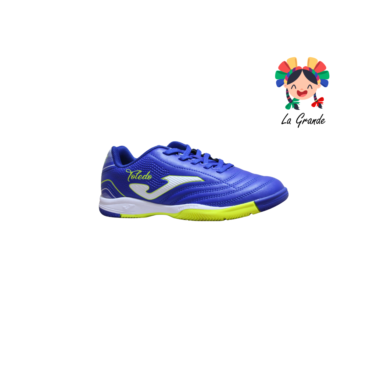 2504 JOMA Royal Blue Napa Tenis de Futbol para Joven