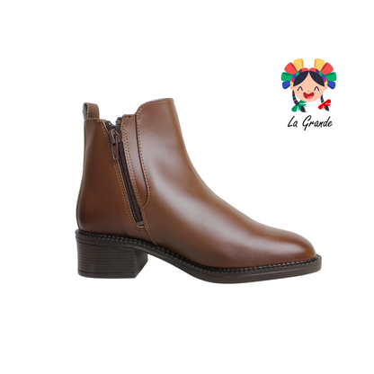 8202 MODEL´S Cognac Bota Casual para Dama