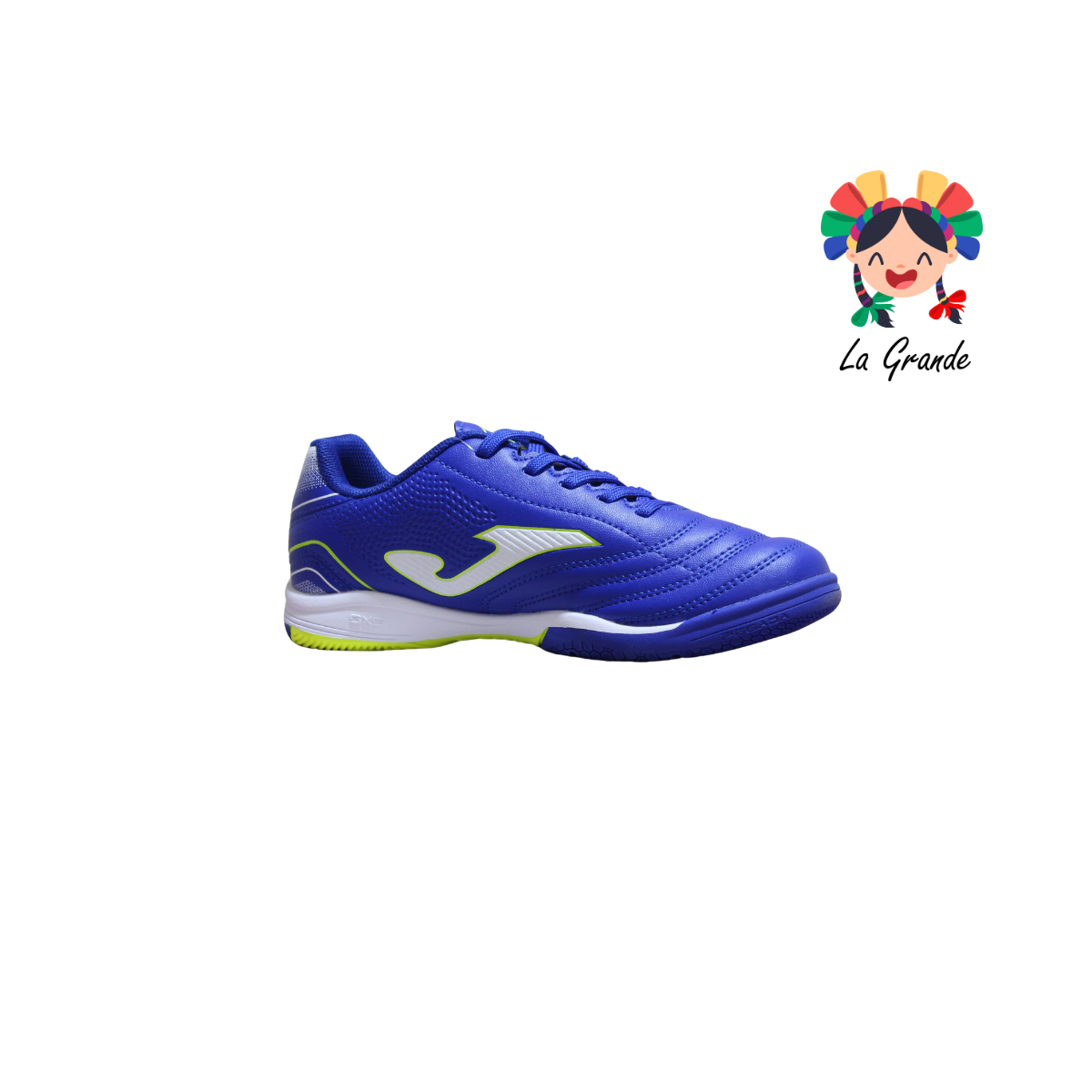 2504 JOMA Royal Blue Napa Tenis de Futbol para Joven