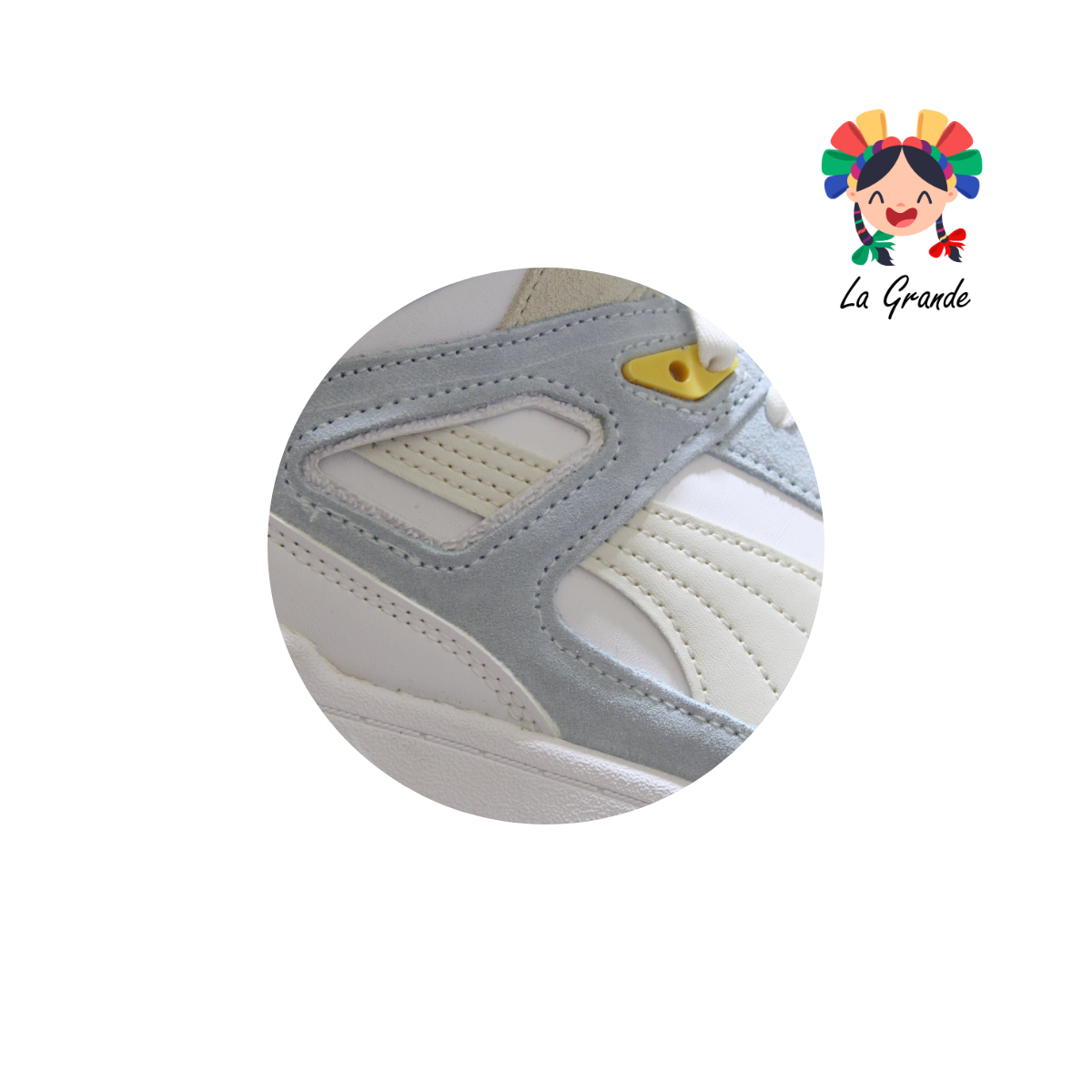 SLIPSTREAM HI-PM Bco Azul Pastel Tenis Casual Importado Original para Dama y Joven