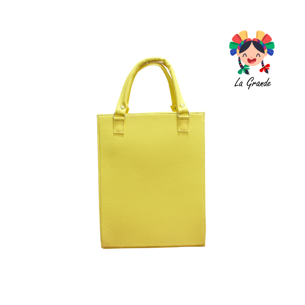 009 Muñeco Diabólico LUCCIANA Amarillo Bolsa Dulcero Casual para Niña y Dama