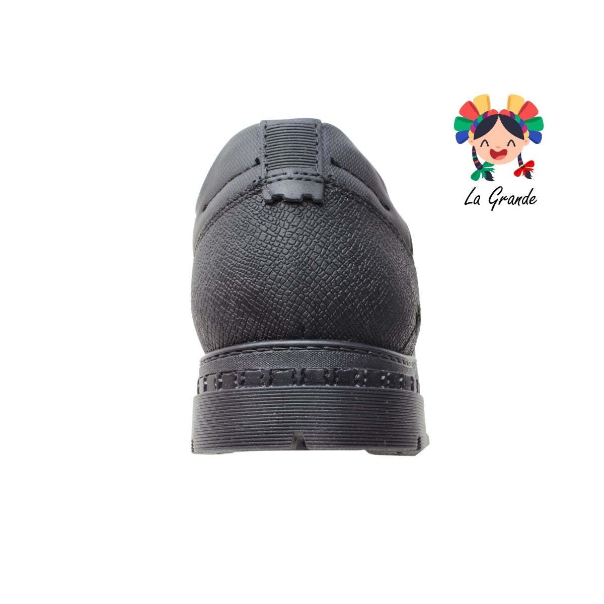 8807 CUSTOM Negro Negro Atanado Sint Zapato Casual para Caballero