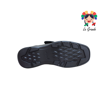 237 HURT Negro Napa Zapato Casual para Caballero