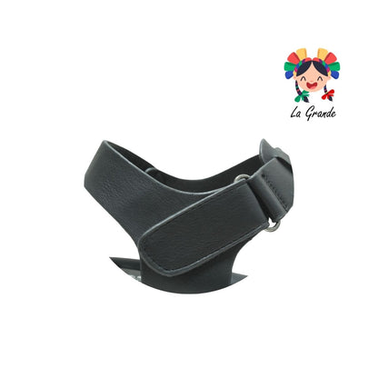 2BC1 SHOSH Negro Sintético Huarache Casual para Dama