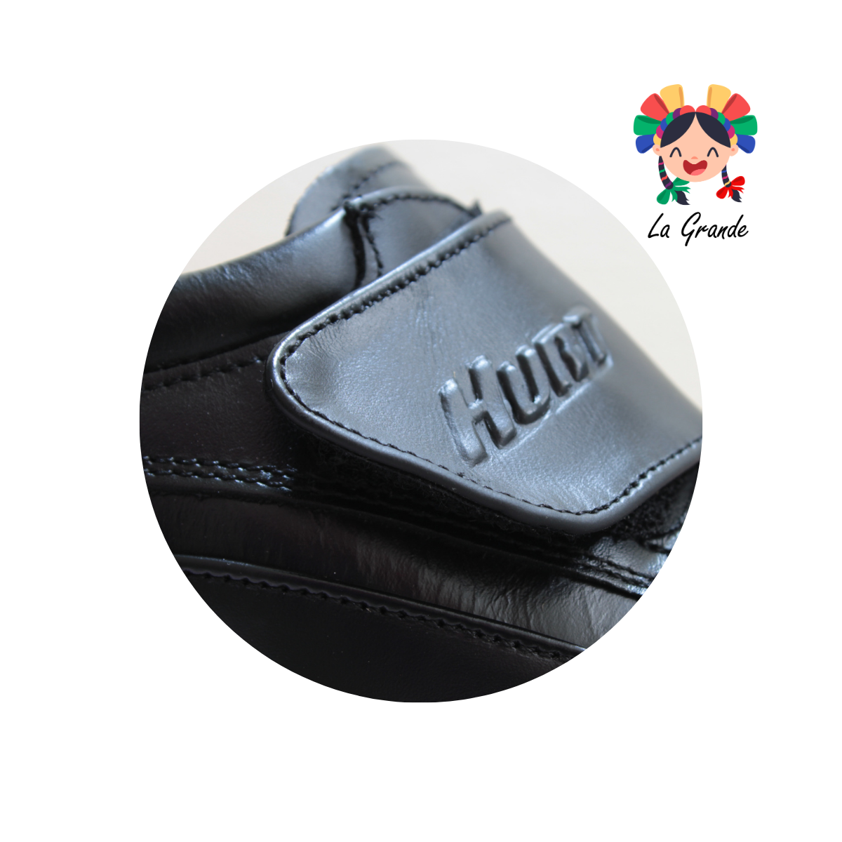 237 HURT Negro Napa Zapato Casual para Caballero