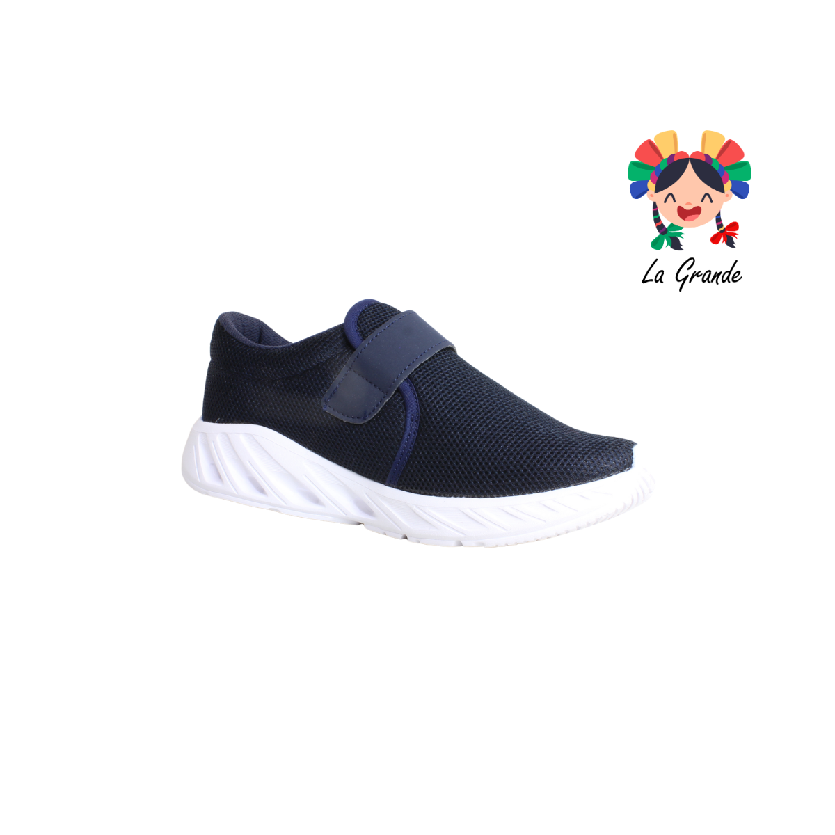 987 RULES Marino Blanco Tenis Casual para Dama, Joven y Caballero