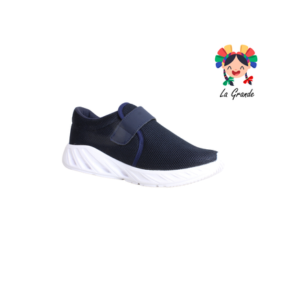 987 RULES Marino Blanco Tenis Casual para Dama, Joven y Caballero