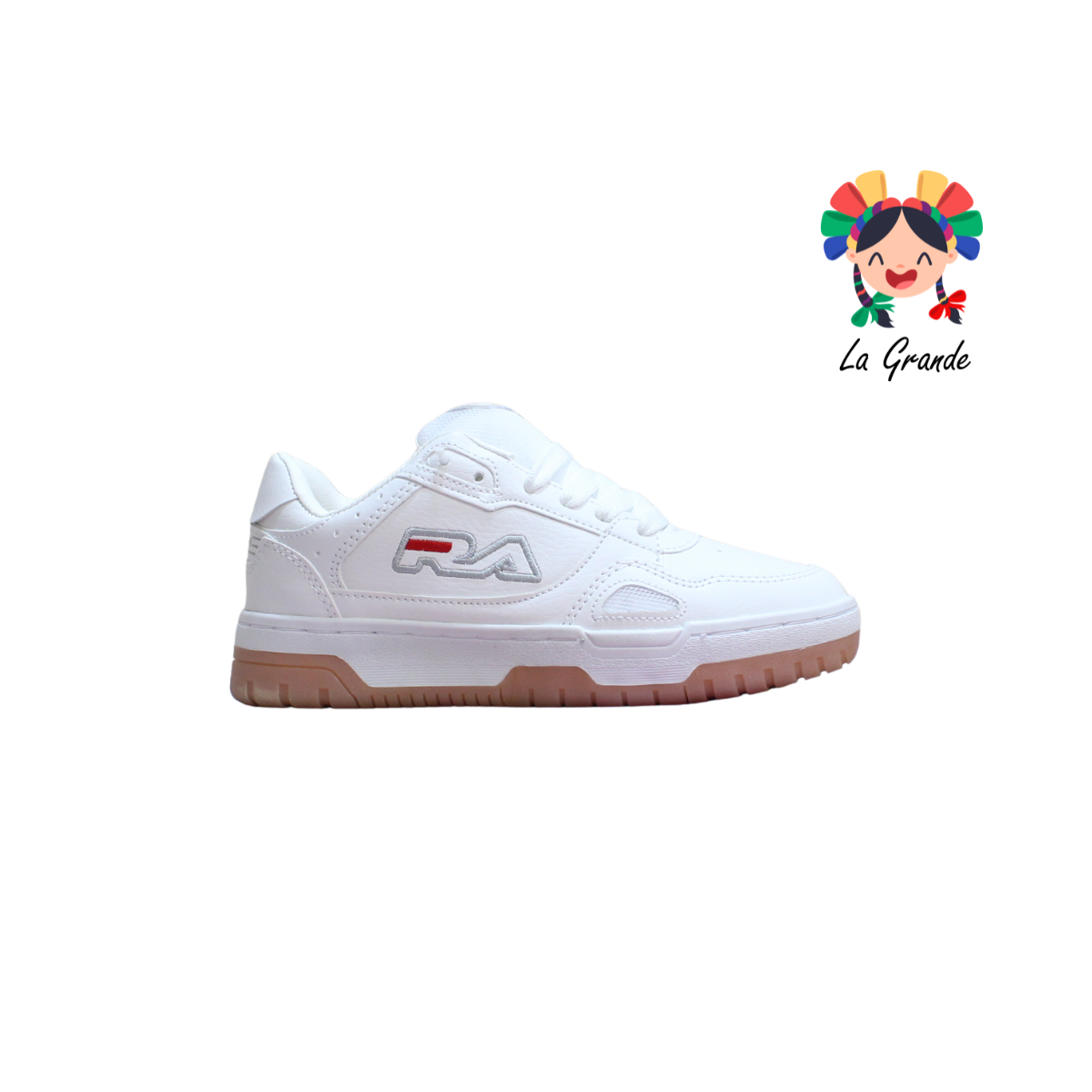 937 ROJO ARANDANO Bco Bco Ambar Tenis Casual para Dama, Joven y Caballero