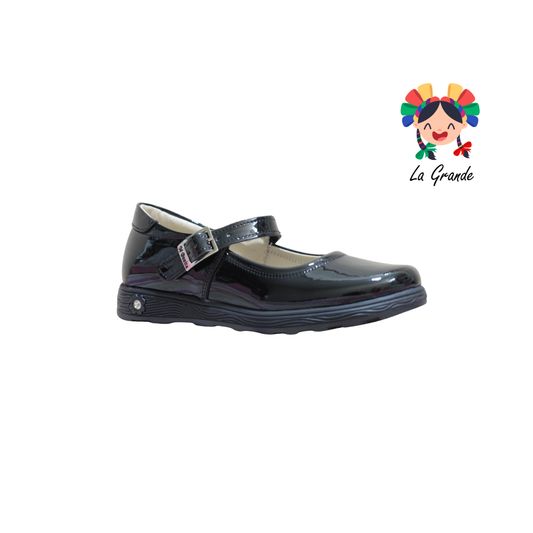 1930 MUJER BONITA Negro Charol Zapato Escolar para Dama
