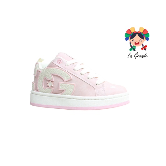 300 WALKQUIR Rosa Latte Tenis Casual para Dama