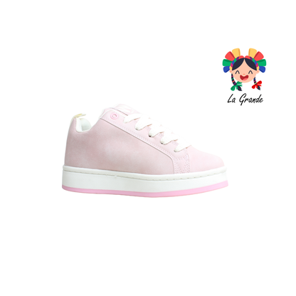 300 WALKQUIR Rosa Latte Tenis Casual para Dama