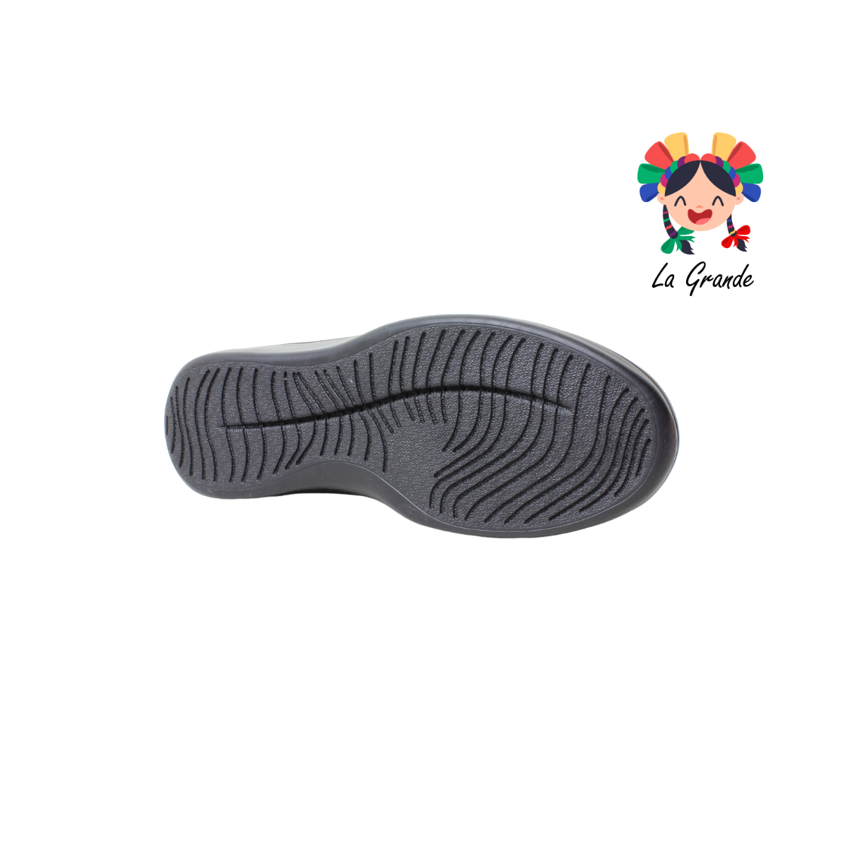 4001 VARENKA Negro Piel Zapato Casual para Dama