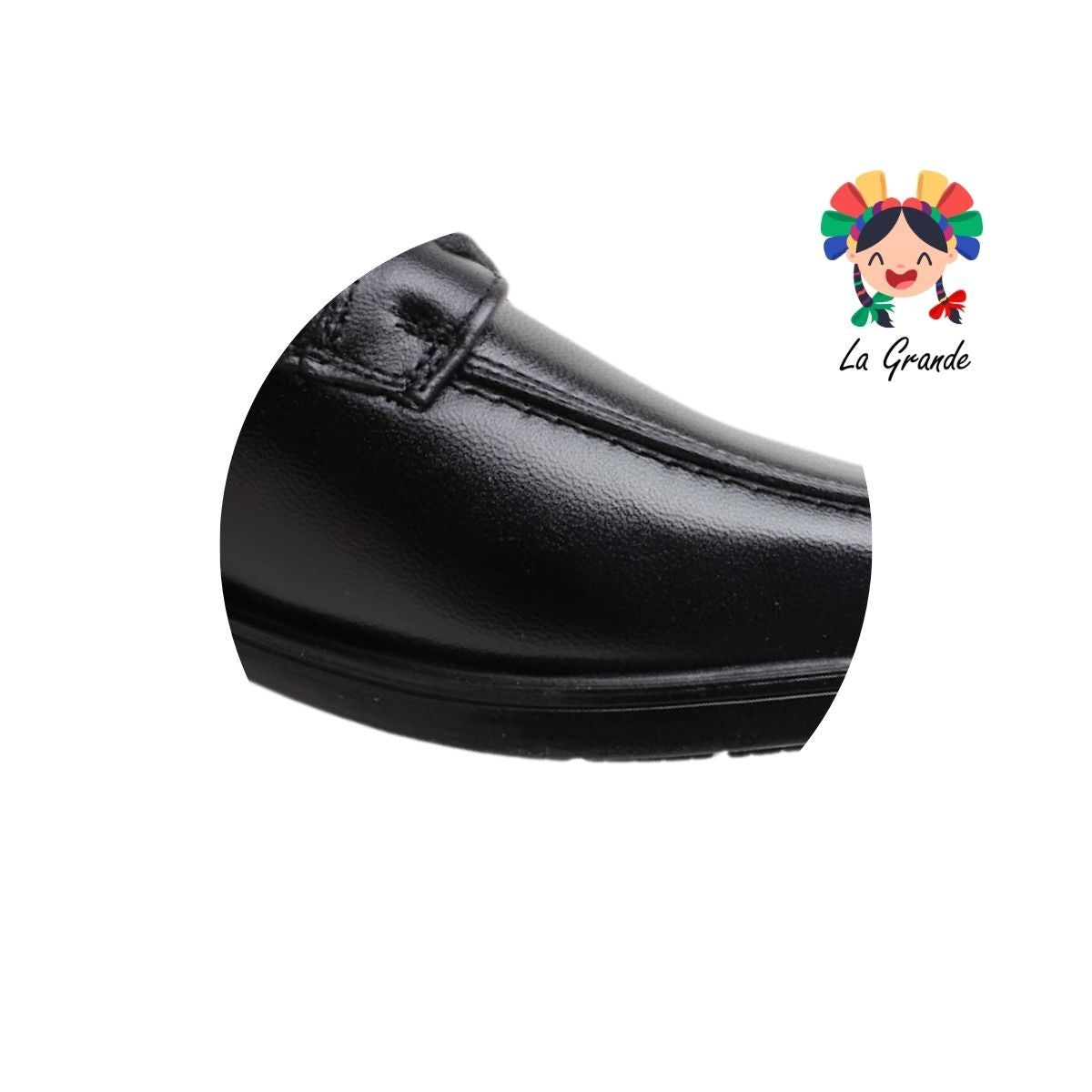 3011 PARRANDAS 3Mil Negro Piel de Borrego Zapato de Vestir Confort para Caballero