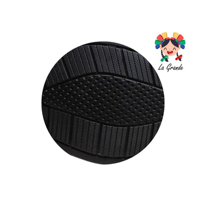 3011 PARRANDAS 3Mil Negro Piel de Borrego Zapato de Vestir Confort para Caballero