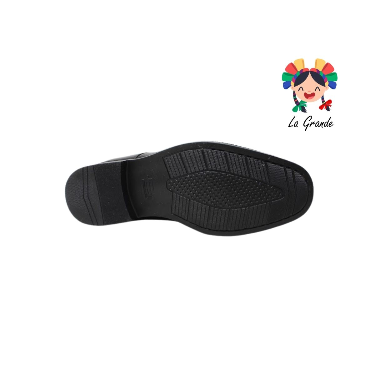 3011 PARRANDAS 3Mil Negro Piel de Borrego Zapato de Vestir Confort para Caballero