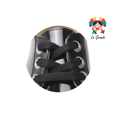 3018 BAMBINO Negro Zapato Escolar para Dama